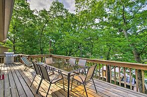 Private Boat Dock: Lakefront Eldon Home!