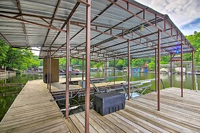 Private Boat Dock: Lakefront Eldon Home!