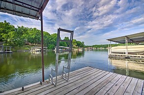 Private Boat Dock: Lakefront Eldon Home!
