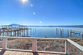 Lakefront Sanctuary w/ Mount Konocti Views