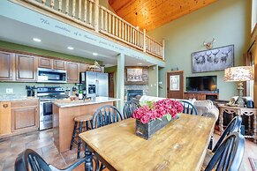 Lake-view Home in Blue Eye w/ Hot Tub & Fire Pit!