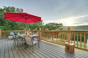 Lake-view Home in Blue Eye w/ Hot Tub & Fire Pit!