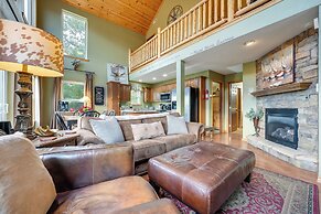 Lake-view Home in Blue Eye w/ Hot Tub & Fire Pit!