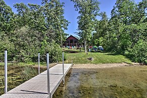 Modern Lakeside Chalet on Crow Wing Chain w/ Dock!