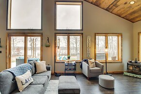 Modern Lakeside Chalet on Crow Wing Chain w/ Dock!