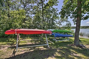 Modern Lakeside Chalet on Crow Wing Chain w/ Dock!