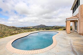Mountaintop Ramona Home: Private Pool, Near Lake!