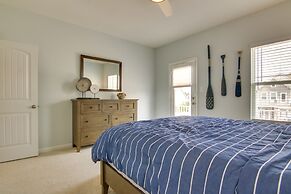 3 Mi to Bethany Beach: Townhome w/ Fire Pit