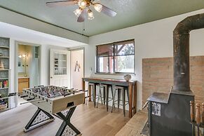 Pet-friendly Escape w/ Game Room & Fire Pit!