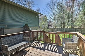 3 Mi to Kalahari: Pocono Mountain Home w/ Fire Pit