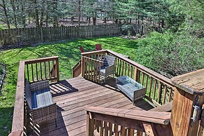 3 Mi to Kalahari: Pocono Mountain Home w/ Fire Pit