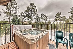 Casa Ruidoso Cabin: Hot Tub, Views & Pool Table!