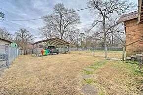 Texarkana Pet-friendly Pad w/ Fenced Backyard