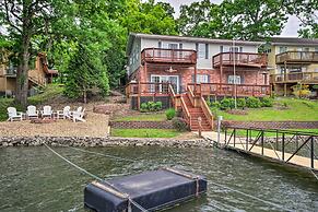 Waterfront Lake Ozark Home w/ Decks, Fire Pit