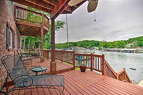 Waterfront Lake Ozark Home w/ Decks, Fire Pit