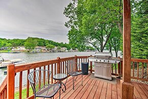 Waterfront Lake Ozark Home w/ Decks, Fire Pit