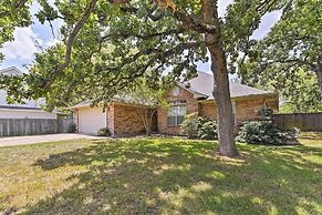 Cozy College Station Home w/ Patio and Fireplace