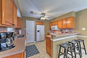 Cozy College Station Home w/ Patio and Fireplace