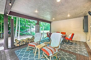 Cozy Whitehall Hideaway w/ Hot Tub + Chiminea!