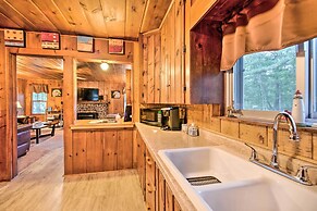 East Tawas Cabin w/ Deck, Backyard & Fire Pit!