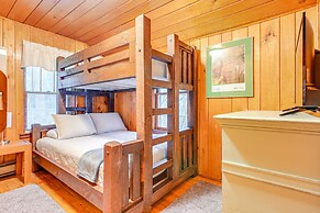 East Tawas Cabin w/ Deck, Backyard & Fire Pit!