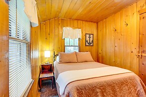 East Tawas Cabin w/ Deck, Backyard & Fire Pit!