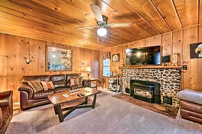 East Tawas Cabin w/ Deck, Backyard & Fire Pit!