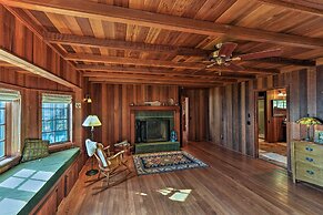 Forested Gold Beach House w/ Panoramic Ocean Views