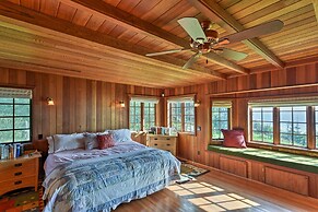 Forested Gold Beach House w/ Panoramic Ocean Views