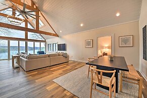 Deck + Lake Views: Grand Glenville Retreat