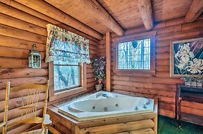 Gatlinburg Log Cabin w/ Hot Tub & Mountain Views!