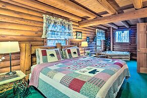 Gatlinburg Log Cabin w/ Hot Tub & Mountain Views!