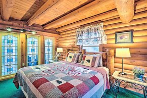Gatlinburg Log Cabin w/ Hot Tub & Mountain Views!