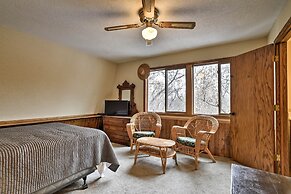 Lakeview 10-acre Kimball Cabin w/ Private Beach!