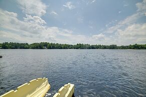5 Mi to Fox State Forest: Lakefront Home w/ Dock