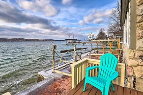 Lakefront Canandaigua Home w/ Grill, Fire Pit