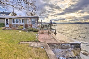 Lakefront Canandaigua Home w/ Grill, Fire Pit