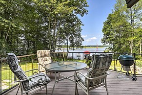 Lakefront Hayward Home w/ Game Room & Private Dock