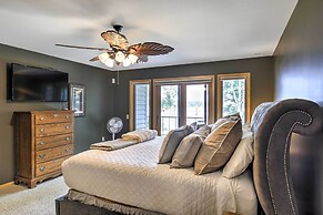 Lakefront Hayward Home w/ Game Room & Private Dock