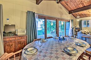 Lakefront Forestville Paradise w/ Private Beach!