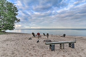 Lakefront Forestville Paradise w/ Private Beach!