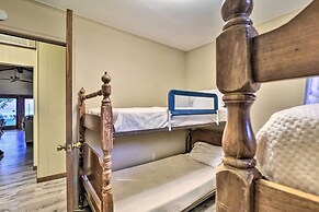 Lakefront Forestville Paradise w/ Private Beach!