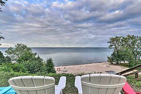 Lakefront Forestville Paradise w/ Private Beach!