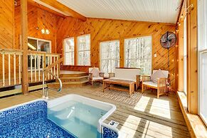 Lake George Oasis w/ 9 Acres, Hot Tub & Game Room!