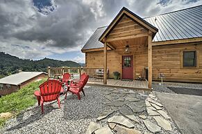 Luxe Log Cabin w/ Modern Finishes & Mtn Views