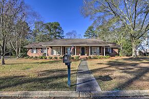 Quiet Dothan House With Fenced Yard + Fire Pit!