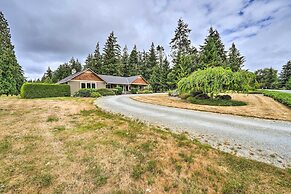 Peaceful Ranch-style Camano Home on 5 Acres!