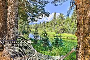 'loose Moose Lodge' - 31 Acres on Yaak River!