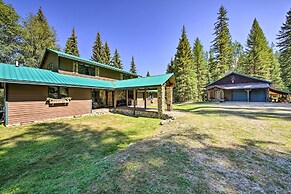 'loose Moose Lodge' - 31 Acres on Yaak River!