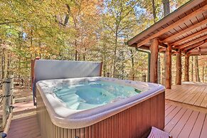 'serenity Woods' Cabin w/ Hot Tub & Fire Pit